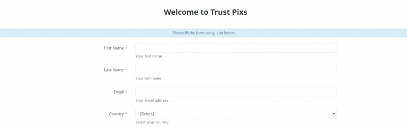 Анализ сайта брокера Trustpixs: можно ли ему доверять?