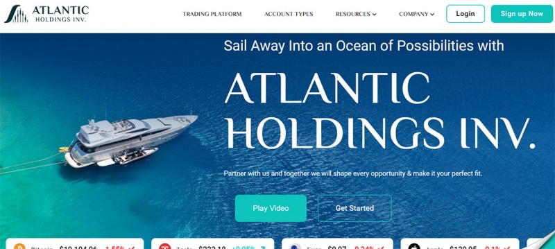 Atlantic Holdings Inv (atlanticholdingsinv.com) - обзор лохотрона