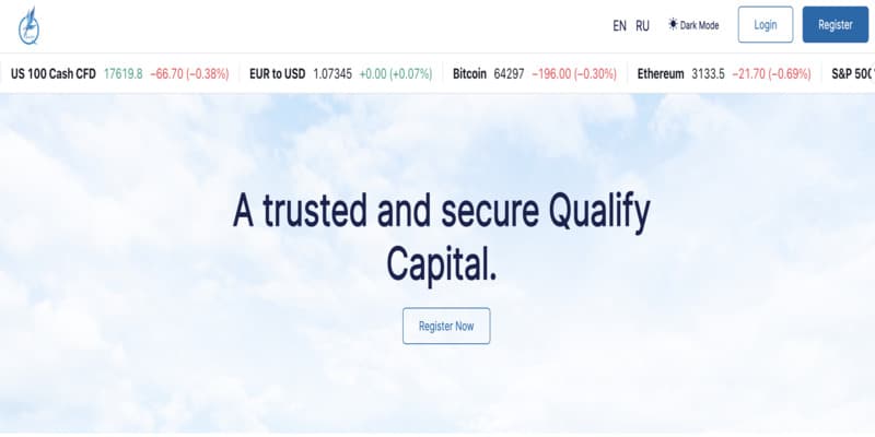 Остерегаемся. Qualify Capital (qualifycapital.org) — обзор и разоблачение очередного лживого брокера. Отзывы