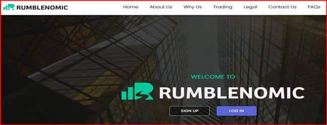 Остерегаемся. Rumblenomic(rumblenomic.co) — новые мошенники? Отзывы, обзор, возврат средств.
